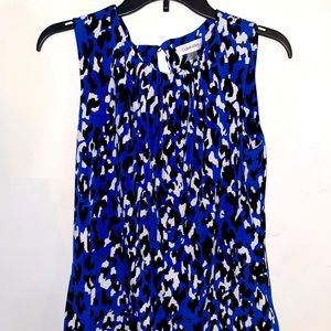Women’s Calvin Klein animal print shell top (size Medium)